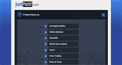 Desktop Screenshot of powervision.us